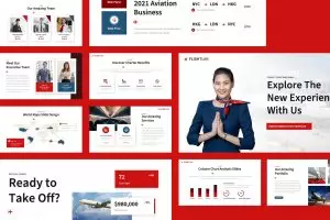 Airline Keynote Template