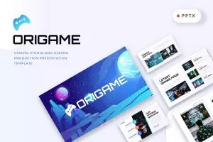 Gaming Studio & Production Powerpoint Template