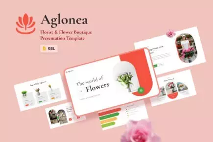 Florist & Flower Boutique Google Slides
