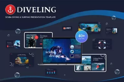 Surfing Powerpoint Template