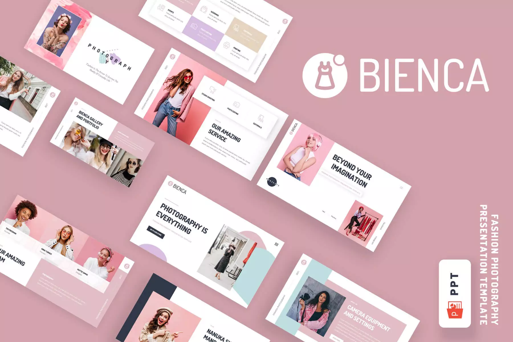 Fashion Photography Powerpoint Template