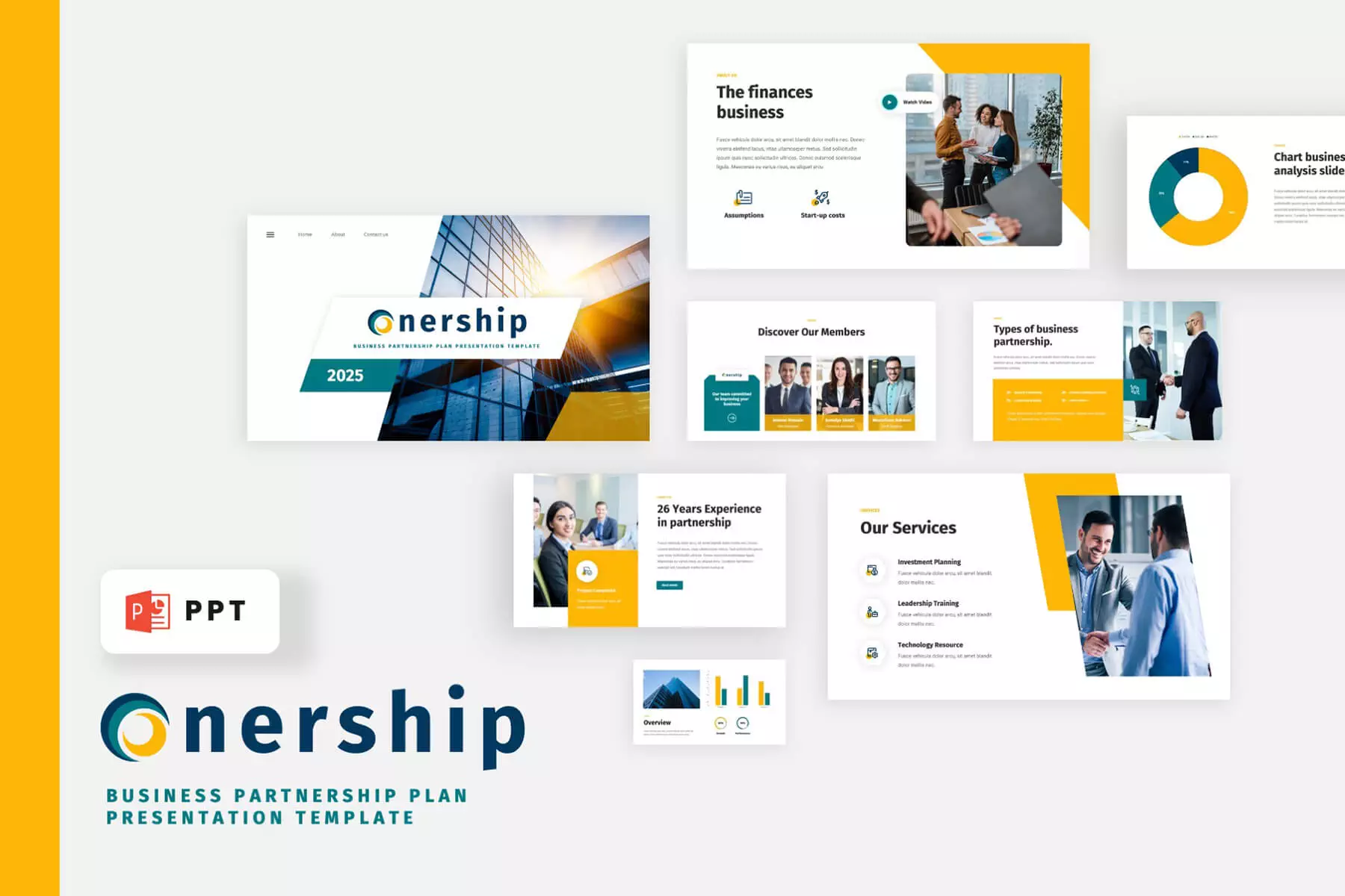 Business Partnership Plan Powerpoint