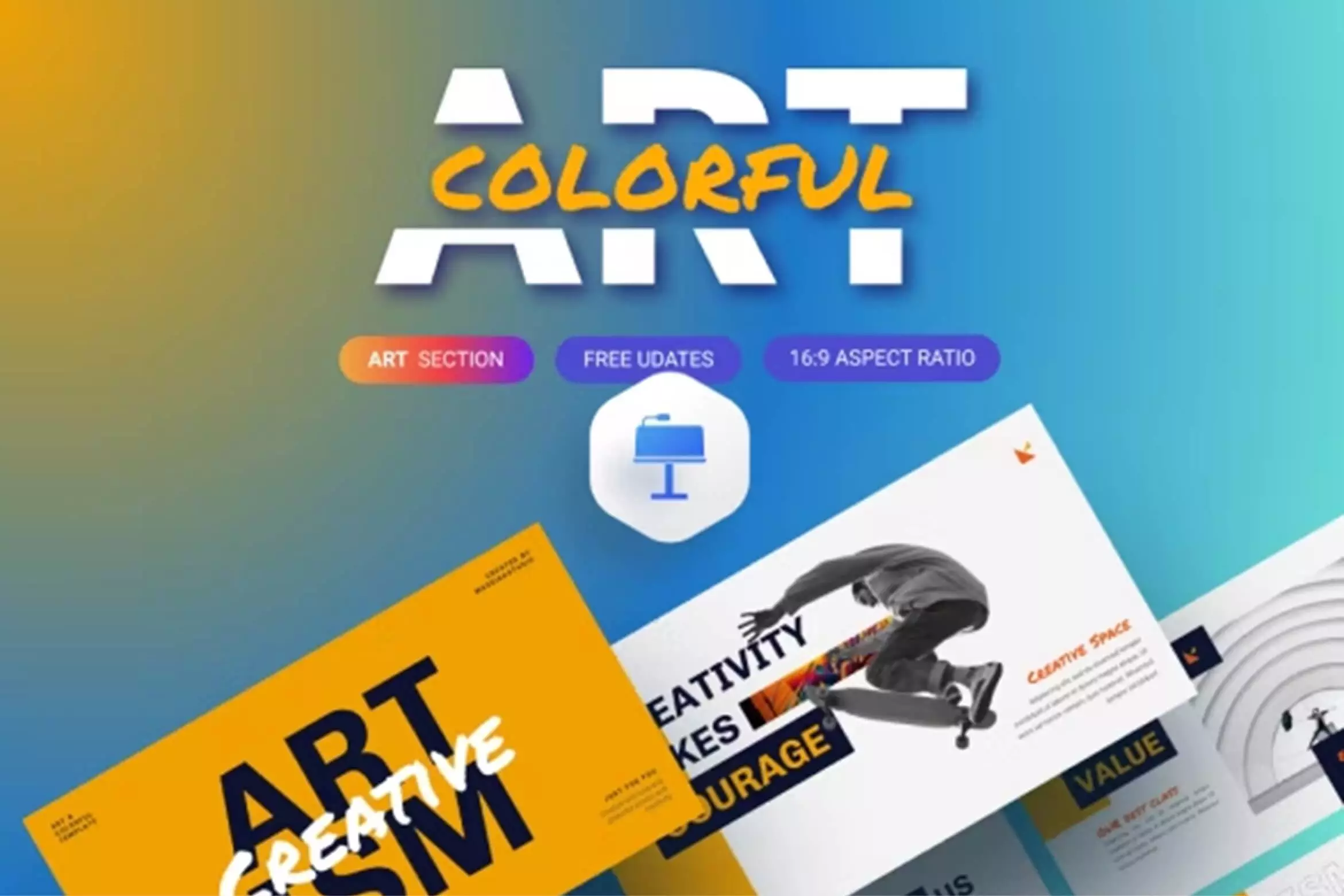 Art & Colorful Keynote