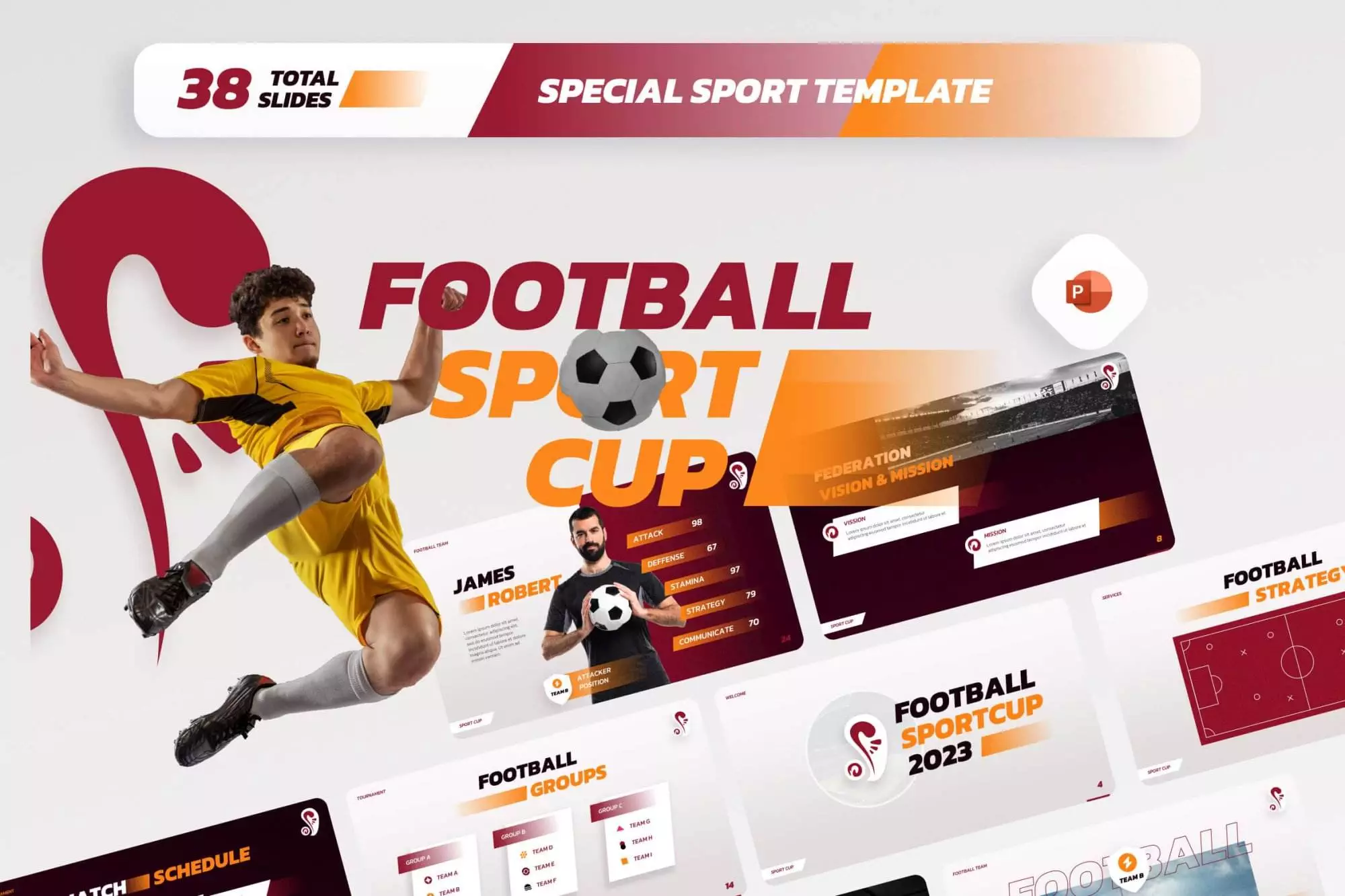 Football Soccer Cup Powerpoint